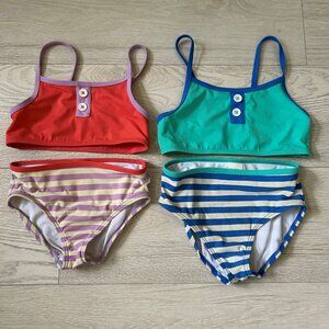 Mini Boden Girl's 2 Piece Swimsuit Set